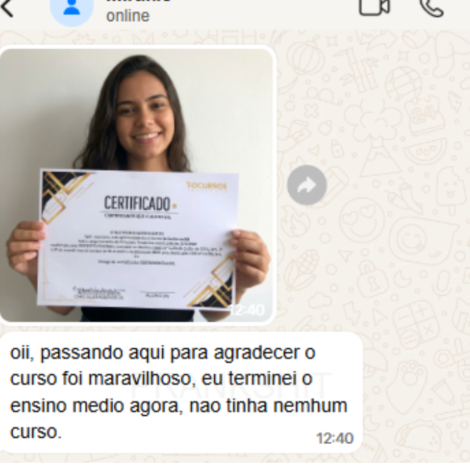 Depoimento de aluno 4